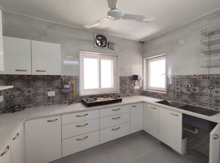 Kitchen, vasant kunj 3 Bedroom 1600 Sq.Ft. Apartment In Vasant Kunj Delhi 8836904