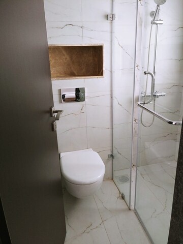 Bathroom in 2 BHK Apartment at Kolte Patil Stargaze, Bavdhan – for Rent