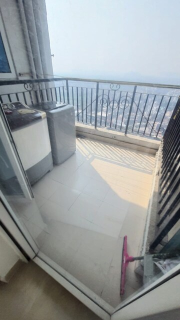 Balcony in 1 BHK Apartment at Gaur City 2 – for Rent