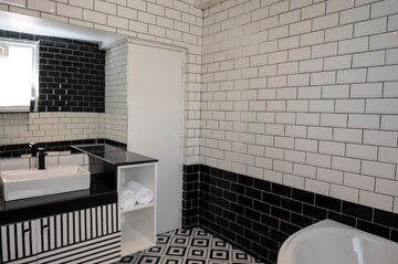 Bathroom in 4 BHK Villa at Nagoa – for Sale