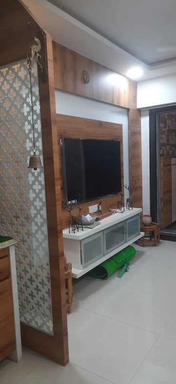 Living Room in 2 BHK Apartment at Shree Tirupati STG Signature Residency, Patlipada – for Rent