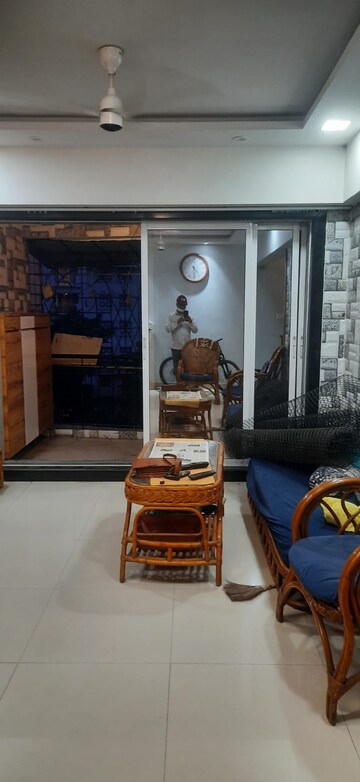 Living Room in 2 BHK Apartment at Shree Tirupati STG Signature Residency, Patlipada – for Rent