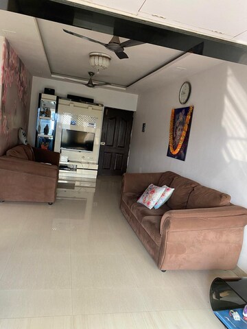 Living Room in 2 BHK Apartment at Regency Estate, Dombivli East – for Sale