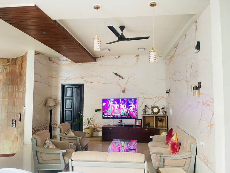 Living Room, gomti nagar 3 Bedroom 2350 Sq.Ft. Apartment In Gomti Nagar Lucknow 8837115