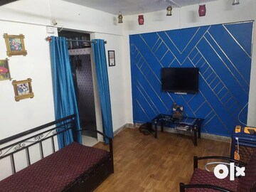 Master Bedroom in 1 RK Apartment at Dombivli East – for Rent