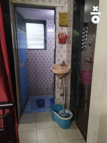 Bathroom in 1 RK Apartment at Dombivli East – for Rent