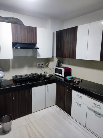Kitchen in 3 BHK Builder Floor at Malviya Nagar – for Sale