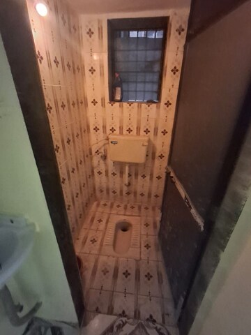 Bathroom in 1 BHK Apartment at Hiren Light Industrial Estate, Mahim – for Rent