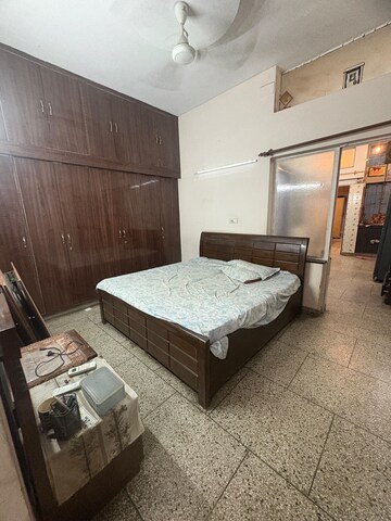 Bedroom in 2 BHK Builder Floor at Malviya Nagar – for Rent