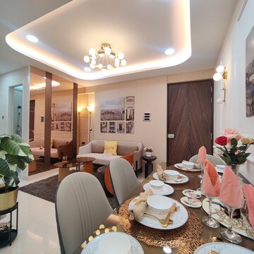 Living Room in 3 BHK Apartment at Raghav Parijat, Nehru Nagar – for Sale