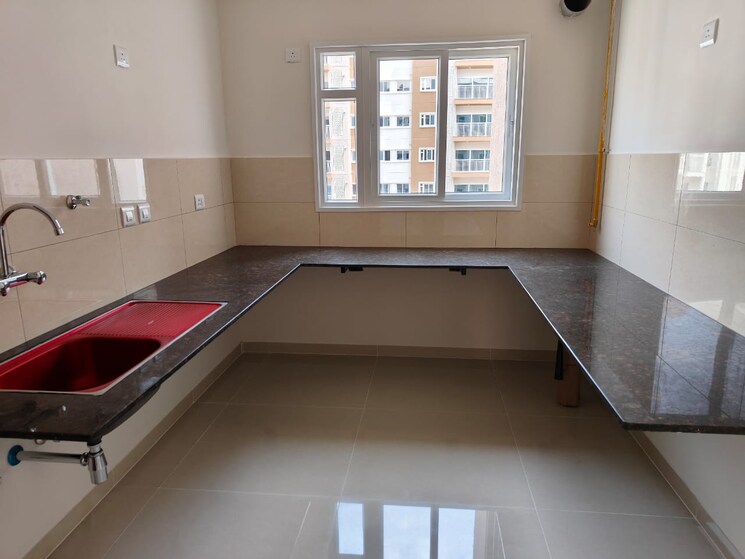 Kitchen, lnt-raintree-boulevard 3.5 Bedroom 1935 Sq.Ft. Apartment In Hebbal Bangalore 8837403