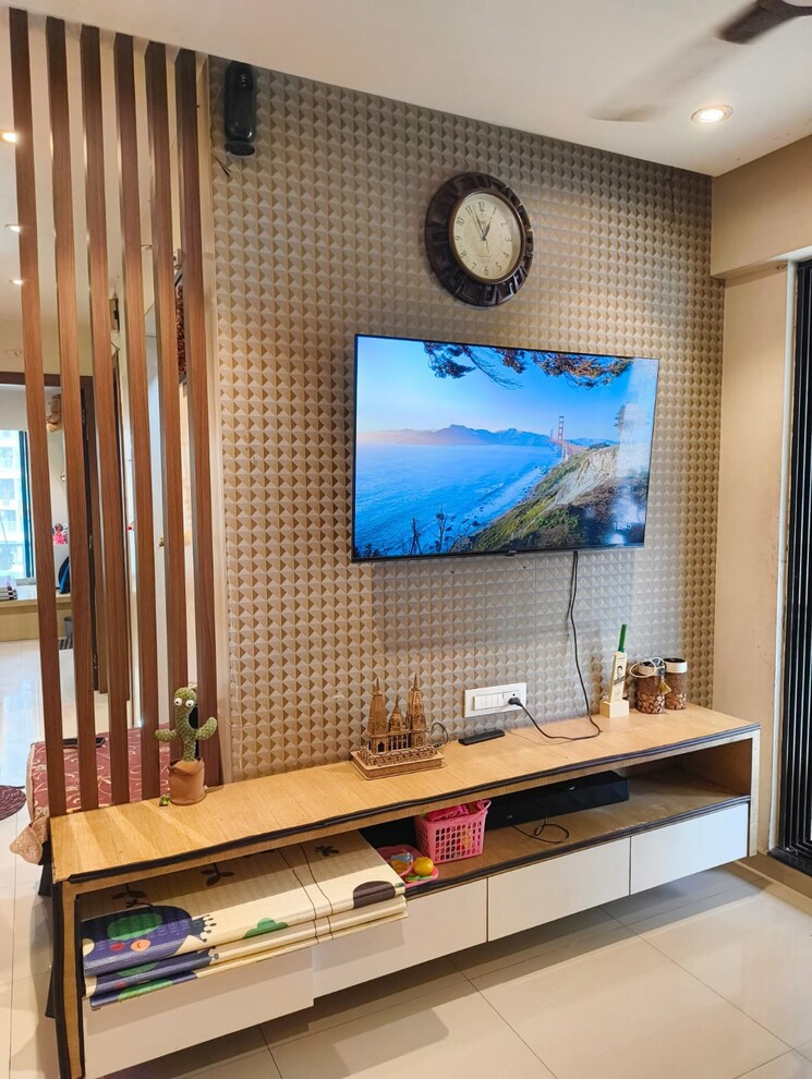 Living Room, arkade-art 2.5 Bedroom 1100 Sq.Ft. Apartment In Mira Road Thane 8837419