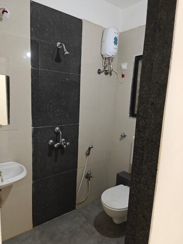Bathroom in 3 BHK Apartment at Mohan Suburbia, Ambernath West – for Rent