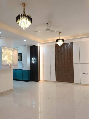 Living Room in 3 BHK Builder Floor at Malviya Nagar – for Rent