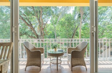 Living Room in 4 BHK Villa at Nagoa – for Sale