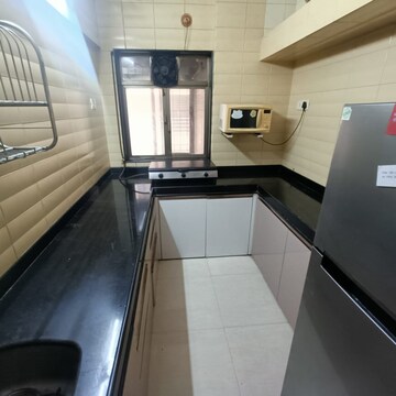 Kitchen in 3 BHK Apartment at Satyam CHS Andheri West, Jeevan Nagar – for Rent