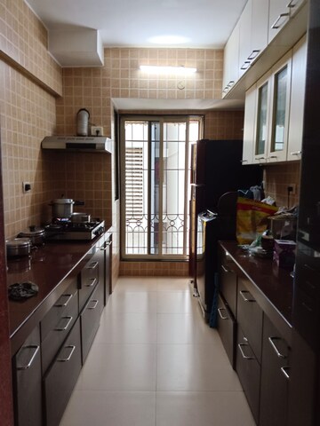 Kitchen in 2 BHK Apartment at Sun Srishti, Tunga Village – for Rent
