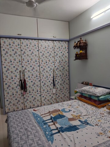 Bedroom in 2 BHK Apartment at Sun Srishti, Tunga Village – for Rent