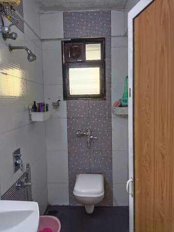Bathroom in 2 BHK Apartment at Sun Srishti, Tunga Village – for Rent