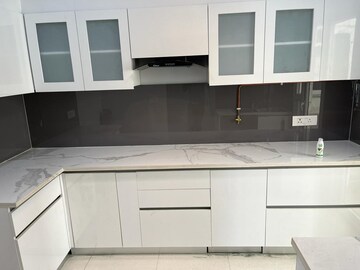 Kitchen in 3 BHK Apartment at Central Park Flower Valley Aqua Front Towers, Sohna Sector 33 – for Rent