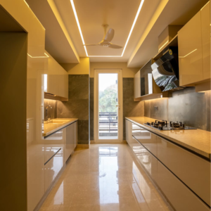 Kitchen in 3 BHK Apartment at Emaar Urban Oasis, Nangli Umarpur – for Sale