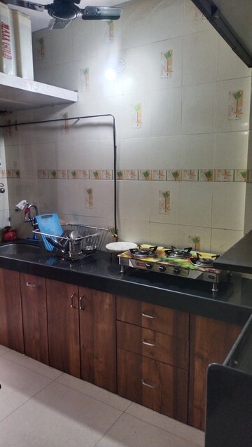 Kitchen in 2 BHK Apartment at Meera Arcade, Kharghar Sector 20 – for Rent