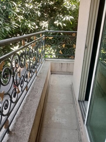Balcony in 3 BHK Apartment at Harmony Apartments Co Operative Housing Society Lt, Andheri East – for Rent