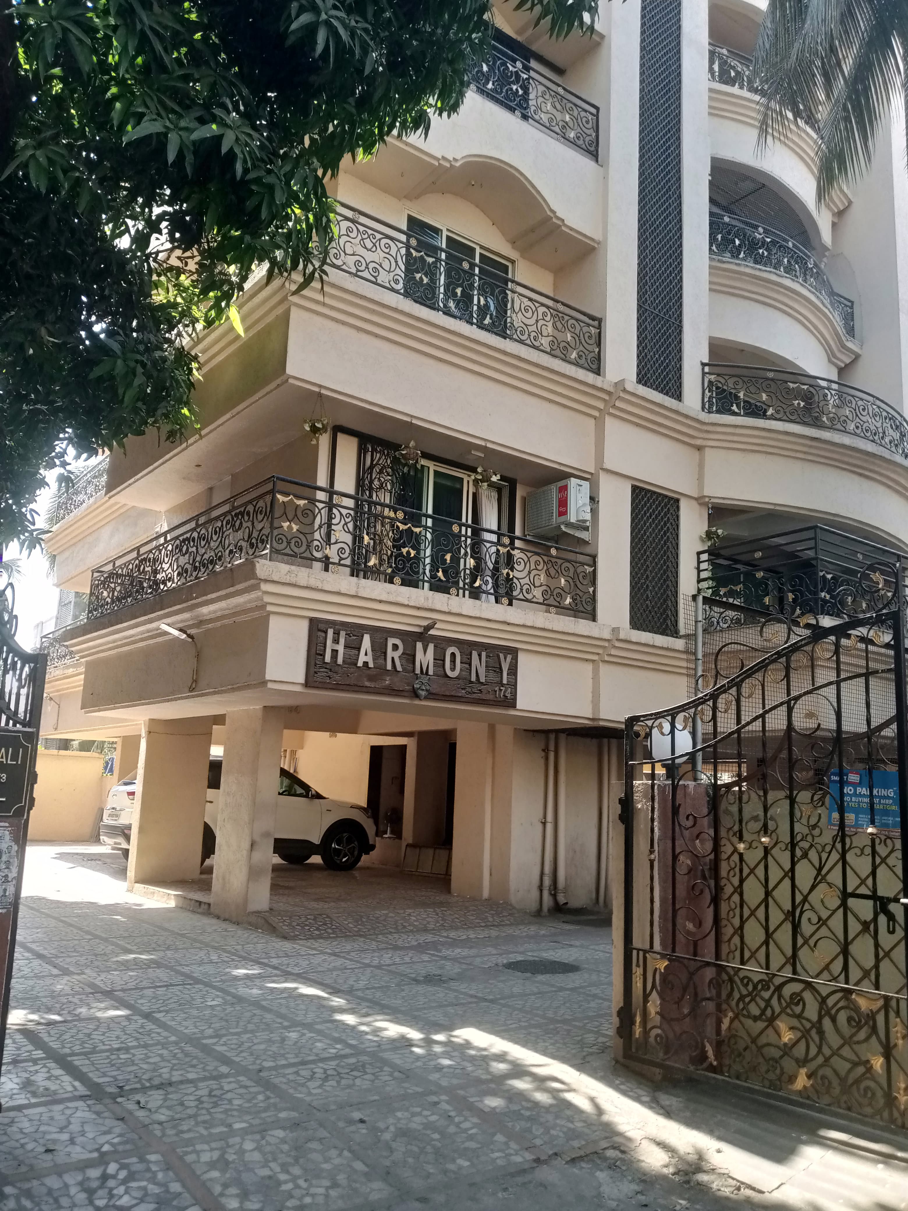 3 BHK Apartment For Rent in Harmony Apartments Co Operative Housing Society Lt