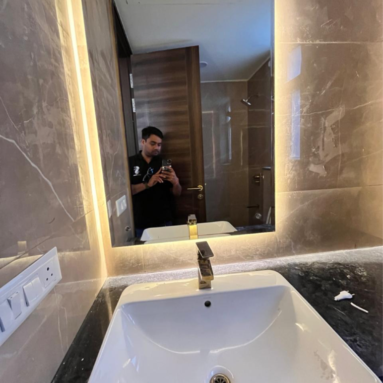 Bathroom, emaar-amaris 4 Bedroom 3100 Sq.Ft. Apartment In Nangli Umarpur Gurgaon 8837808