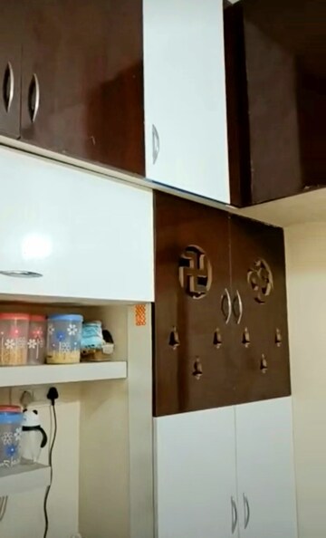 Kitchen in 2 BHK Apartment at Asha Nagar CHS, Mulund West – for Rent