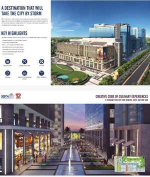  Shop – Exterior View View at RPS World Trade Center, Sector 27c - for Sale