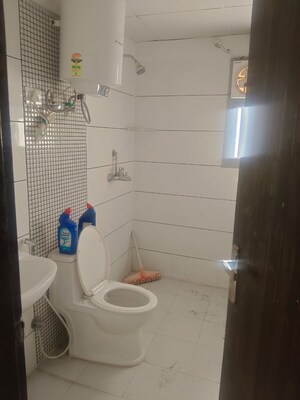 Bathroom in 3 BHK Apartment at Nirala Greenshire Mart, Bisrakh Jalalpur – for Sale