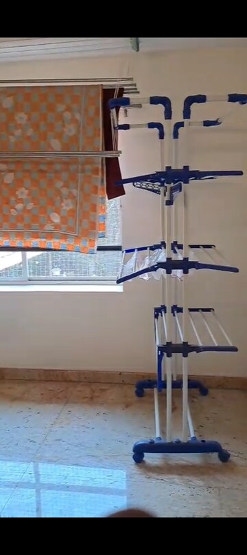 Staircase in 3.5 BHK Apartment at Hoysala Sai Shelters, Sanjay Nagar – for Rent