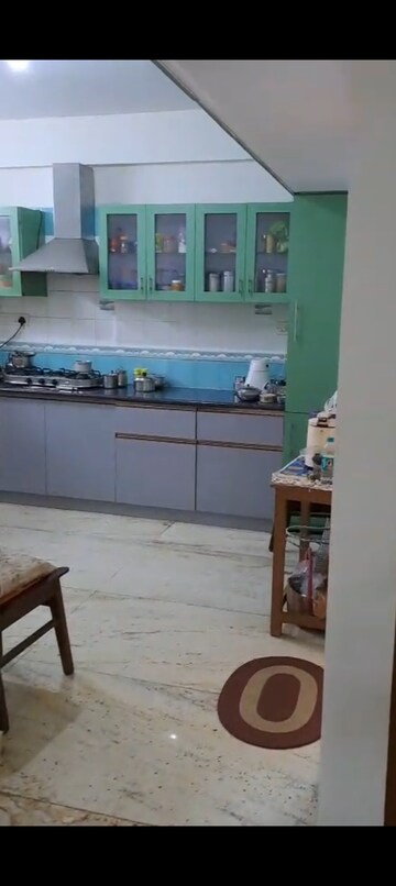 Kitchen in 3.5 BHK Apartment at Hoysala Sai Shelters, Sanjay Nagar – for Rent