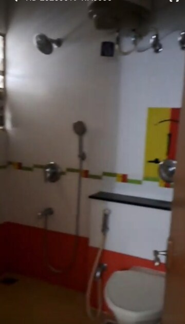 Bathroom in 3.5 BHK Apartment at Hoysala Sai Shelters, Sanjay Nagar – for Rent