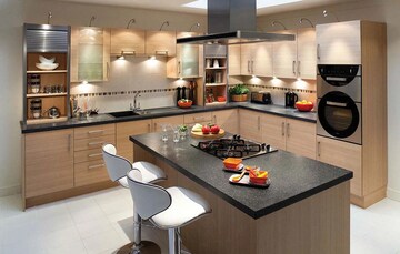 Kitchen in 2 BHK Apartment at The Prestige City, Siddharth Vihar – for Sale