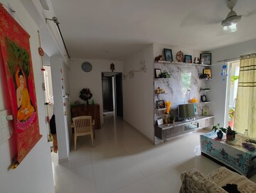 Living Room in 2.5 BHK Apartment at Choice Park Vista, Lohgaon – for Rent