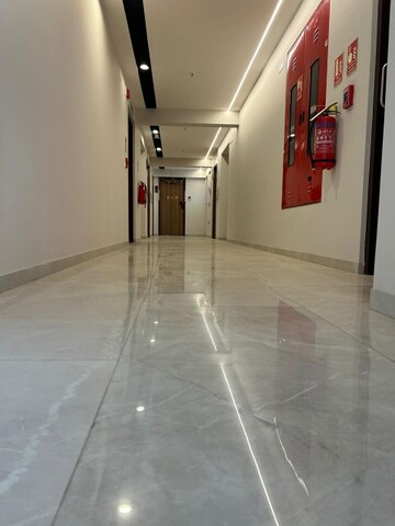 Building Lobby in 2 BHK Apartment at Piramal Vaikunth, Balkum Pada – for Rent