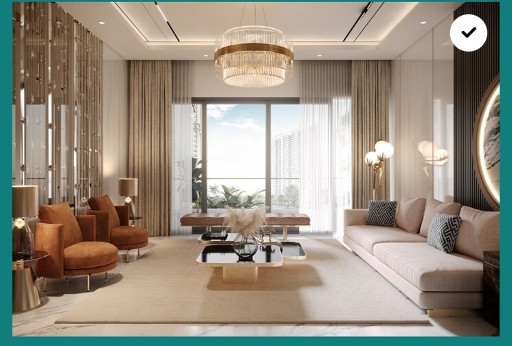Living Room, m3m-capital 3 Bedroom 2298 Sq.Ft. Apartment In Sector 113 Gurgaon 8838313