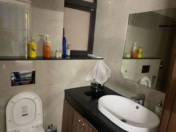 Bathroom in 3 BHK Independent House at Adani Samsara Vilasa, Sector 63 – for Rent