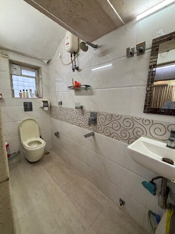 Bathroom in 1 BHK Apartment at Bandra West – for Rent