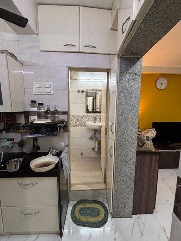 Kitchen in 1 BHK Apartment at Bandra West – for Rent
