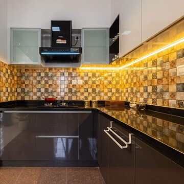 Kitchen in 3 BHK Apartment at Rajapushpa Regalia, Kokapet – for Sale