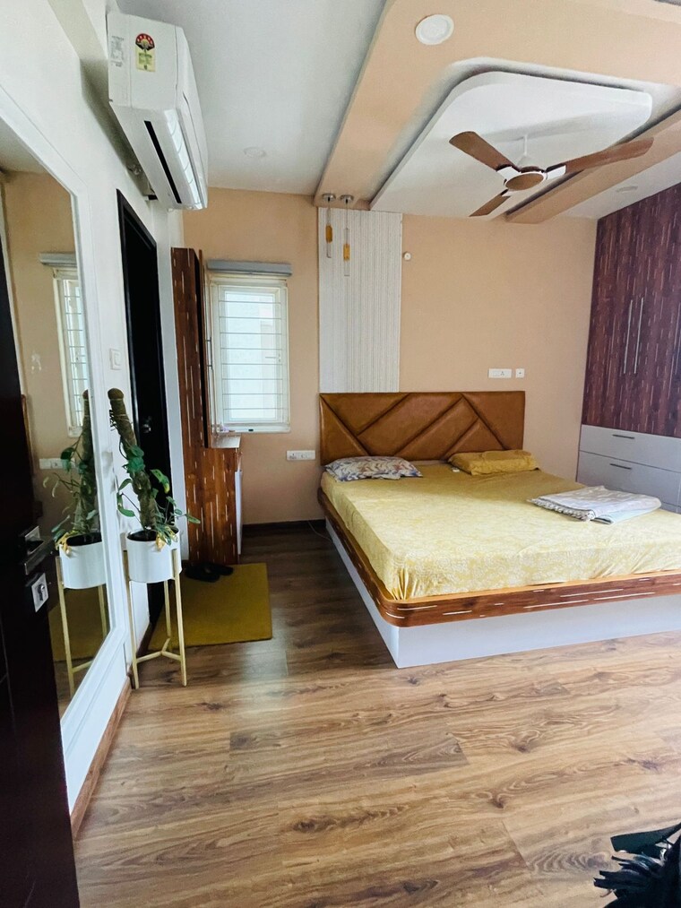 Bedroom, rajapushpa-regalia 3 Bedroom 1610 Sq.Ft. Apartment In Kokapet Hyderabad 8838528