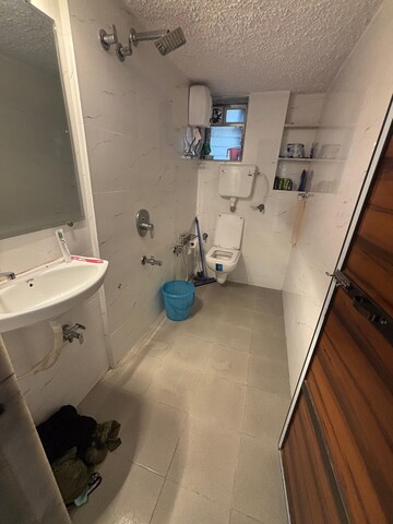 Bathroom in 2 BHK Apartment at Bandra West – for Rent
