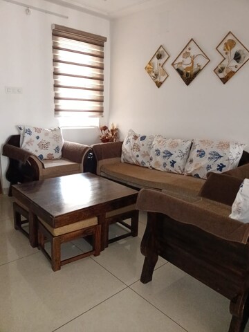 Living Room in 3 BHK Apartment at Aparna Serene Park, Kondapur – for Rent