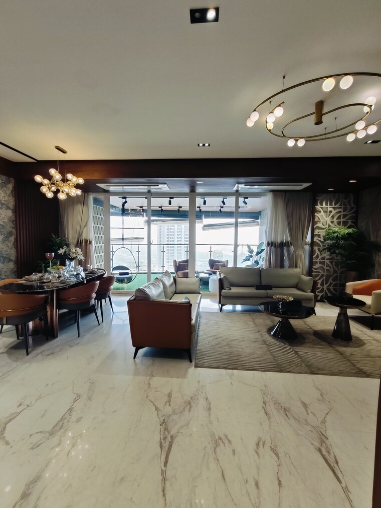 Living Room, ruparel-jewel 3 Bedroom 1079 Sq.Ft. Apartment In Wadala Mumbai 8839186