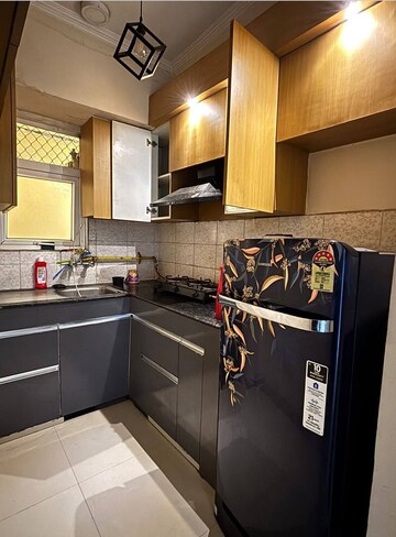 Kitchen in 2 BHK Apartment at Habitech Panch Tatva, Tech Zone 4 Greater Noida – for Rent