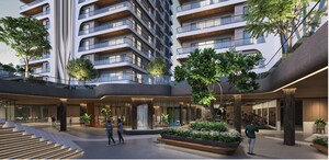 4 BHK Apartment – Exterior View View at Vesu - for Sale