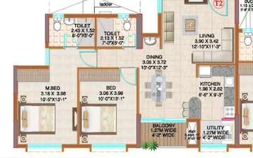 2 BHK Apartment For Sale in Ahad Serenity, Rayasandra